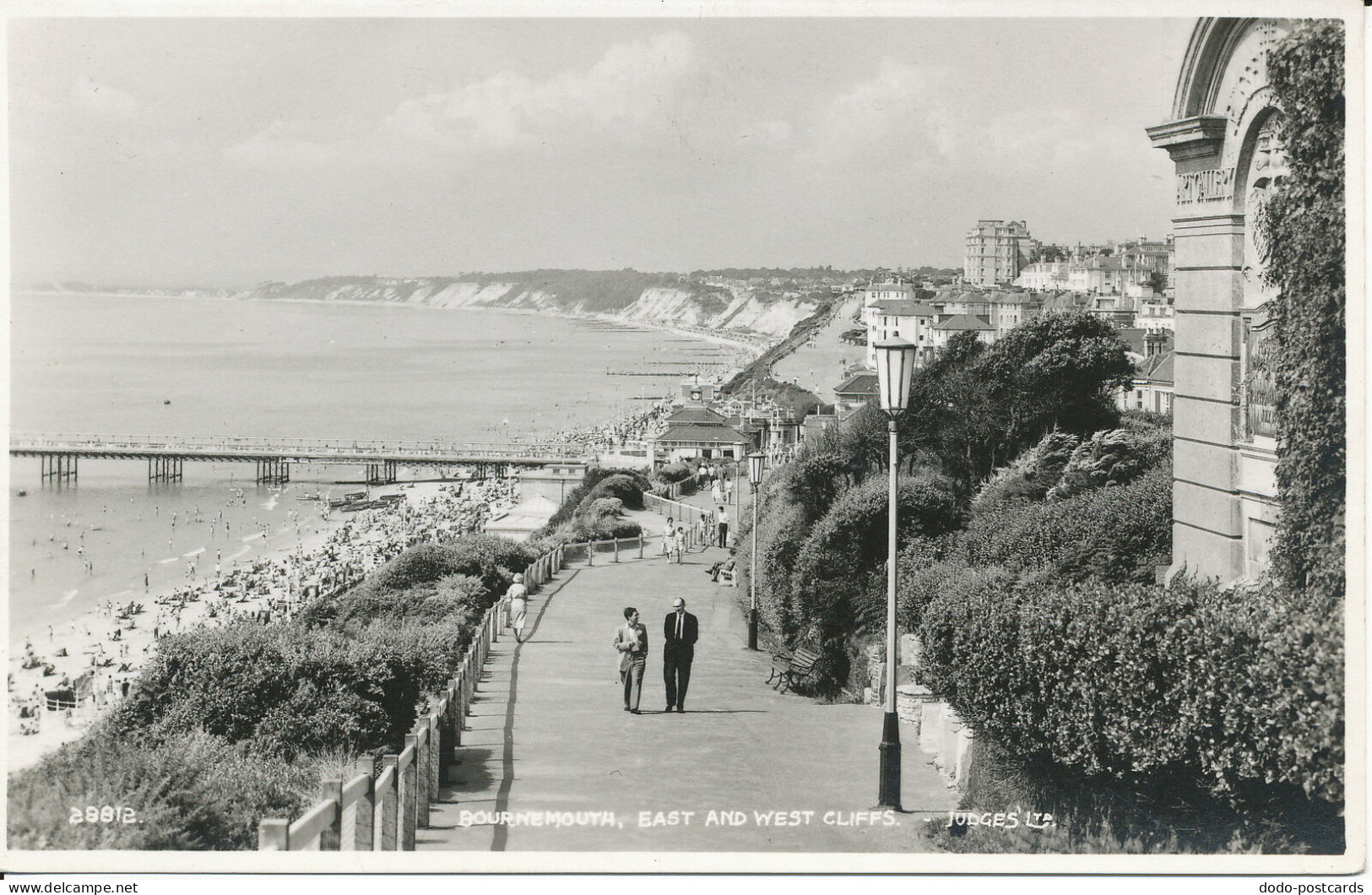 PC35704 Bournemouth. East And West Cliffs. Judges Ltd. No 28812. RP - Monde