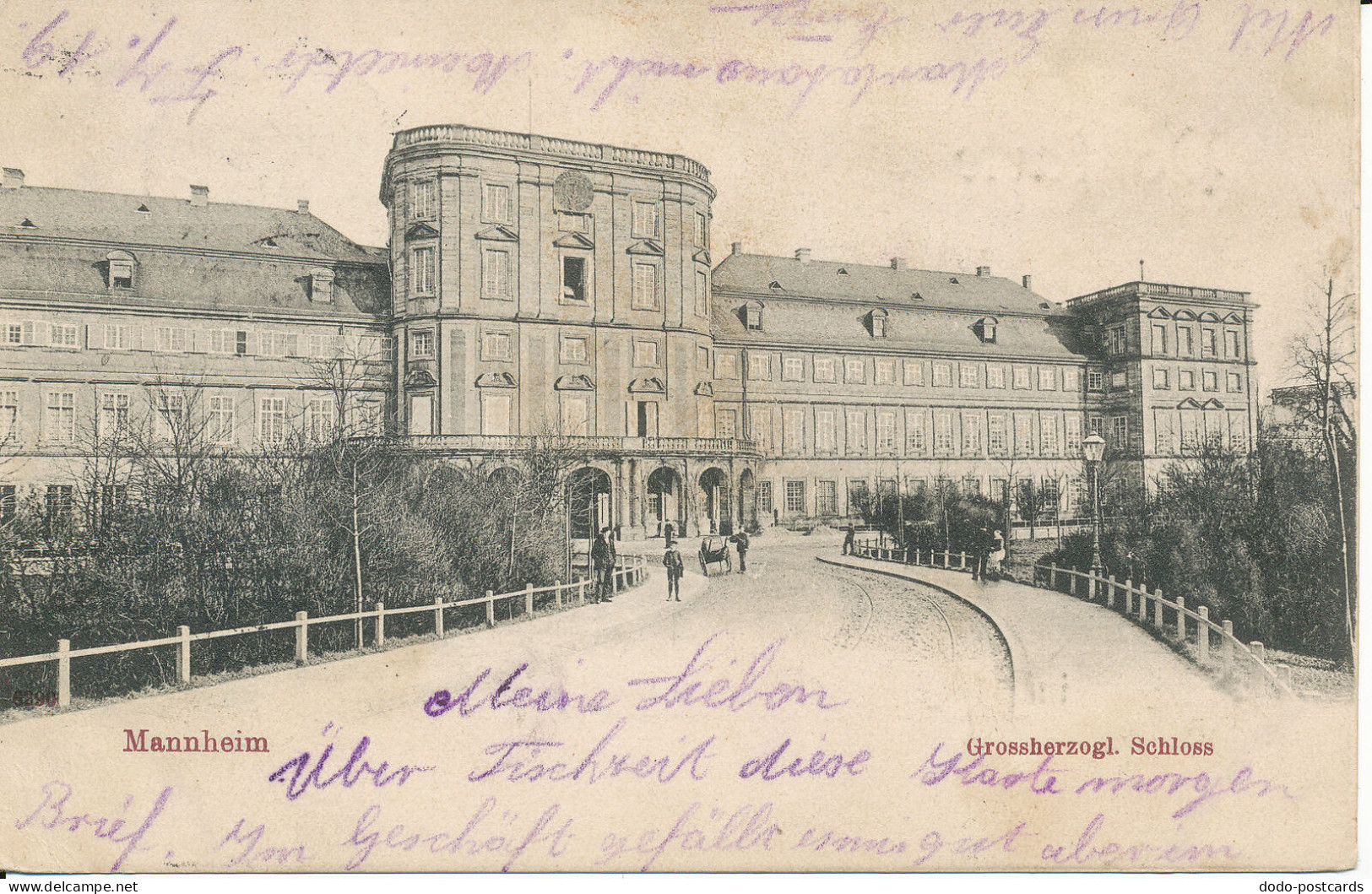PC37321 Mannheim. Grossherzogl. Schloss. 1904. B. Hopkins - Monde