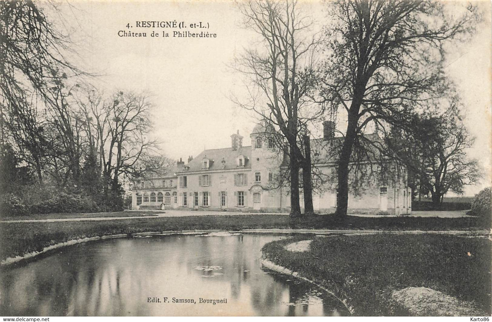 Restigné * Le Château De La Phileberdière - Autres & Non Classés