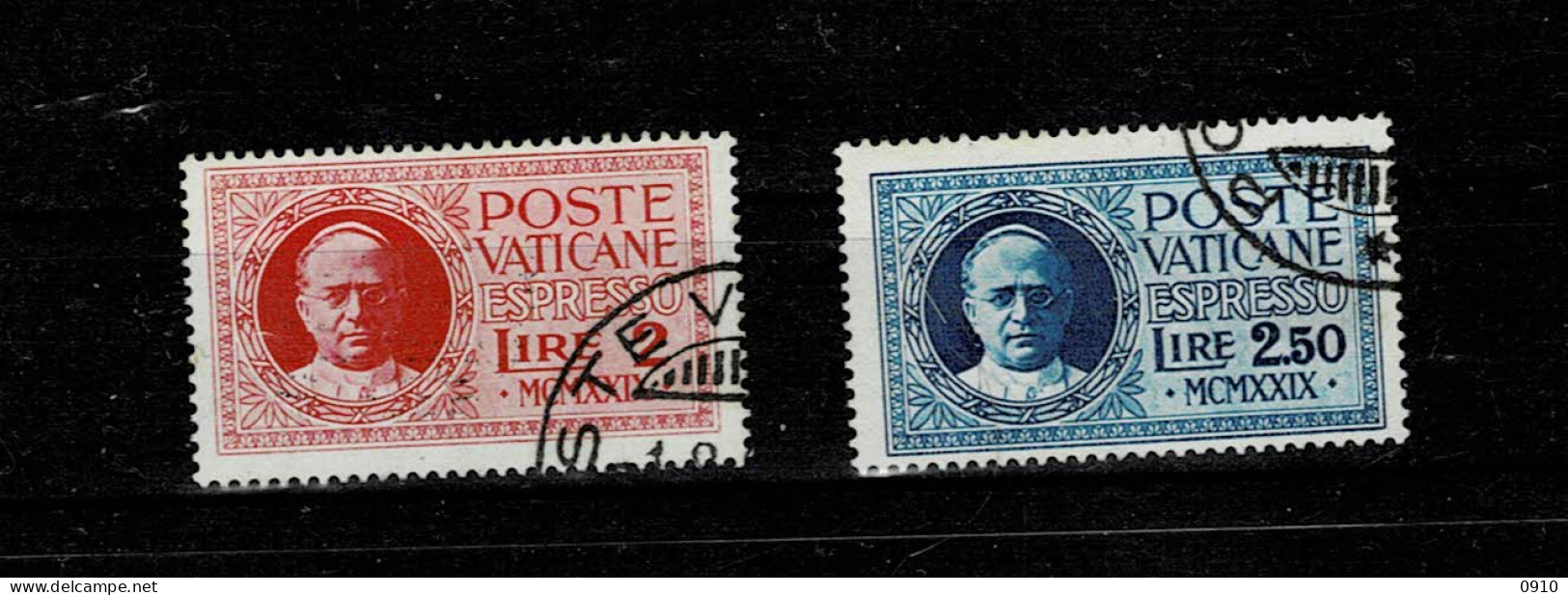 EXPRESS N°1+2-PIE XI 1929-O - Used Stamps