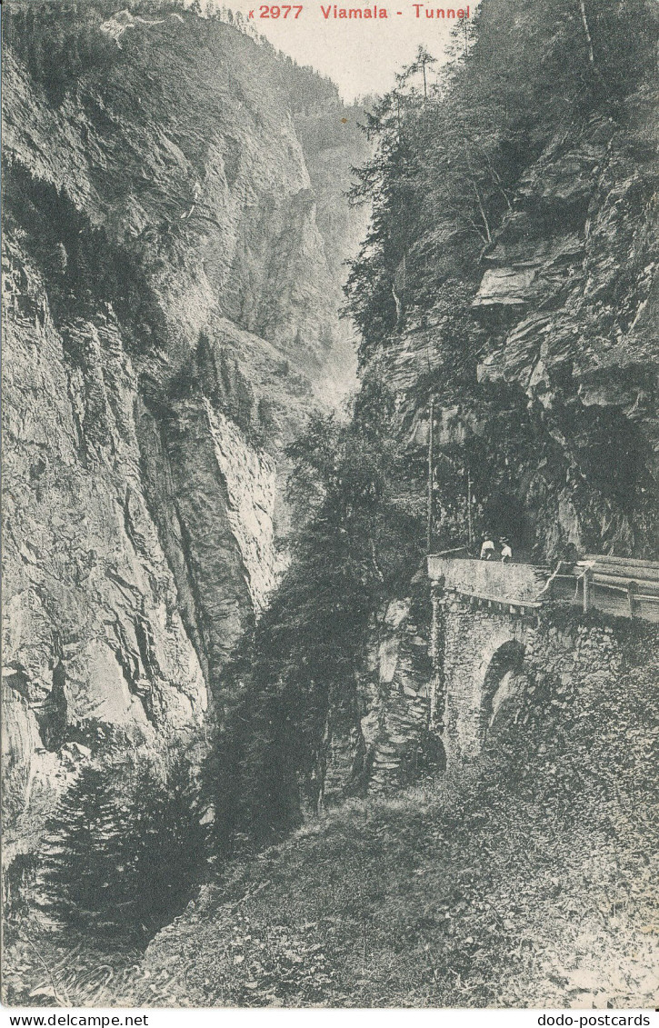PC37822 Viamala. Tunnel. Photoglob. 1912. B. Hopkins - Monde