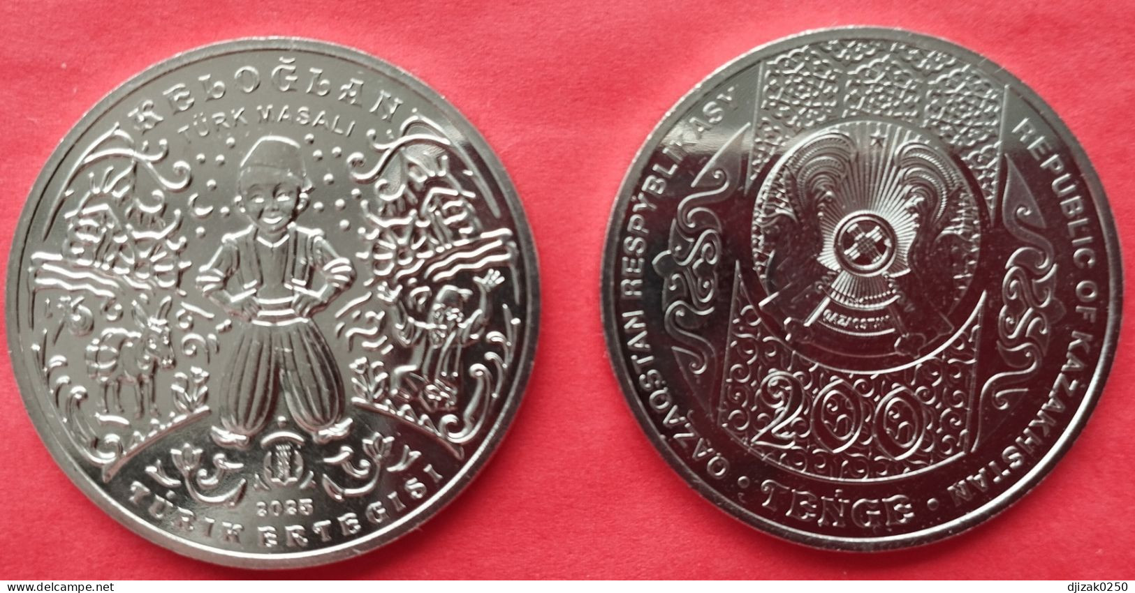 Kazakhstan 2023.commemorative Coin 200 Tenge "Keloglan Is A Turkish Fairy Tale." NEW!!! - Kazachstan