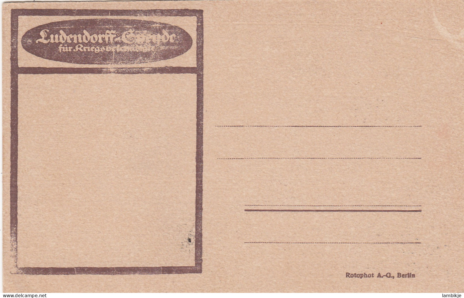 Deutsches Reich Privat Postkarte Circa 1920 - Brieven En Documenten