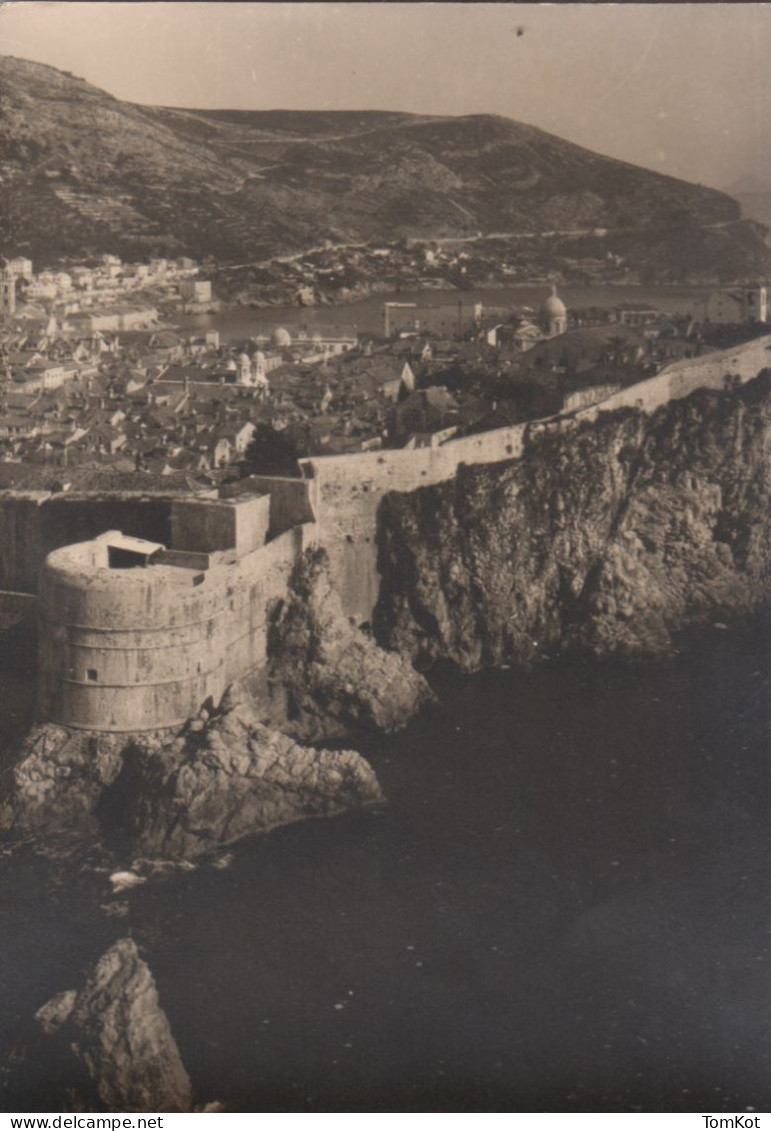 Old Photo Dubrovnik, Croatia. Aerial View. - Europe