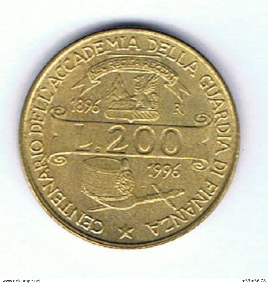 200 Lira Italien 1996 - 200 Lire