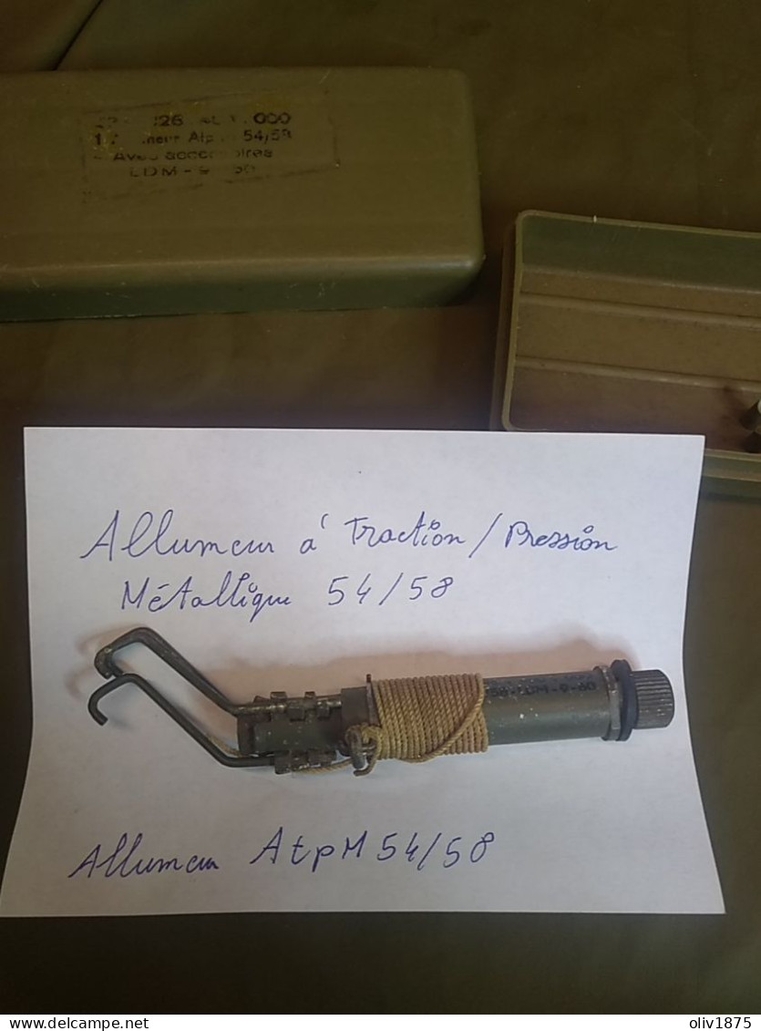 Allumeur Armée Française Indo Algerie - Armas De Colección