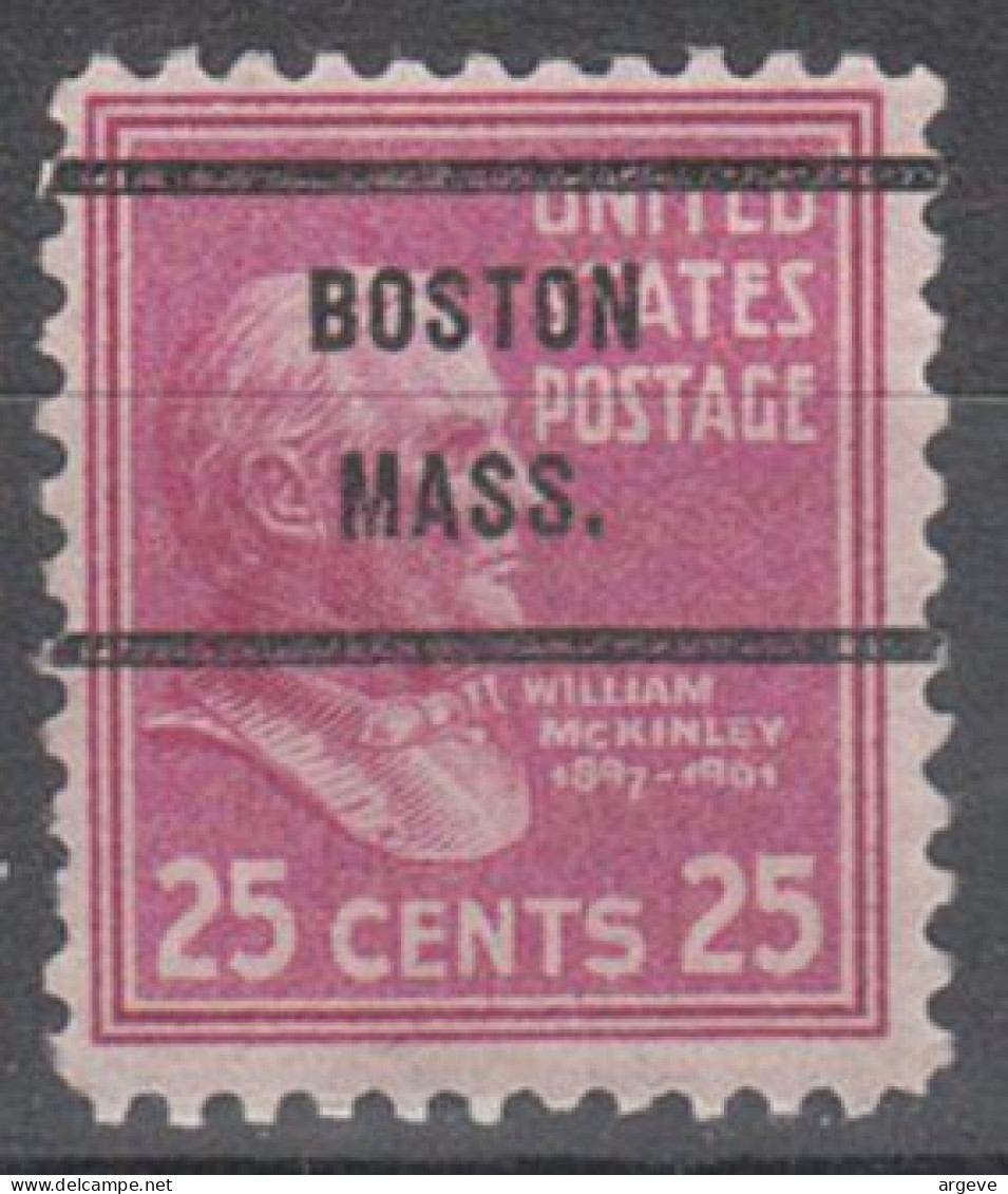 USA Precancel Vorausentwertungen Preo Bureau Massachusetts, Boston 829-71 - Precancels