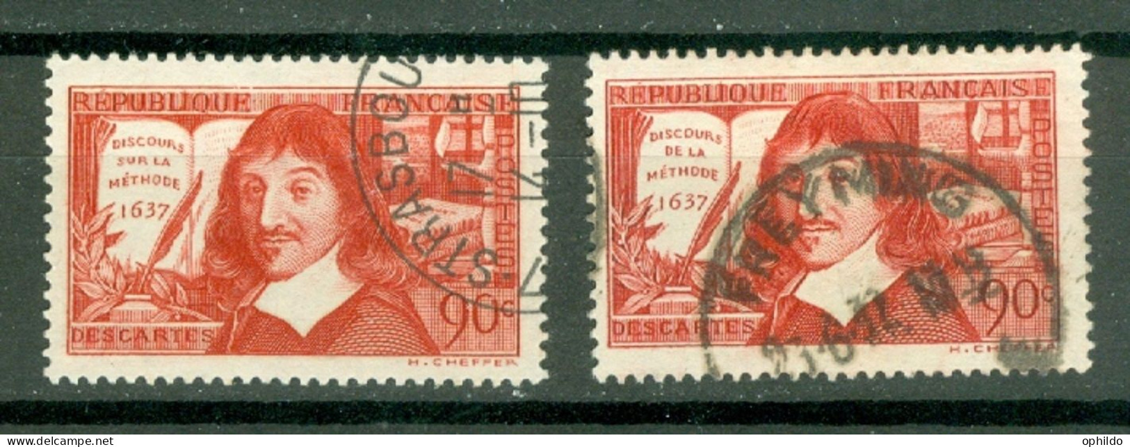 France  Yv 341/342 Ob TB  - Usados