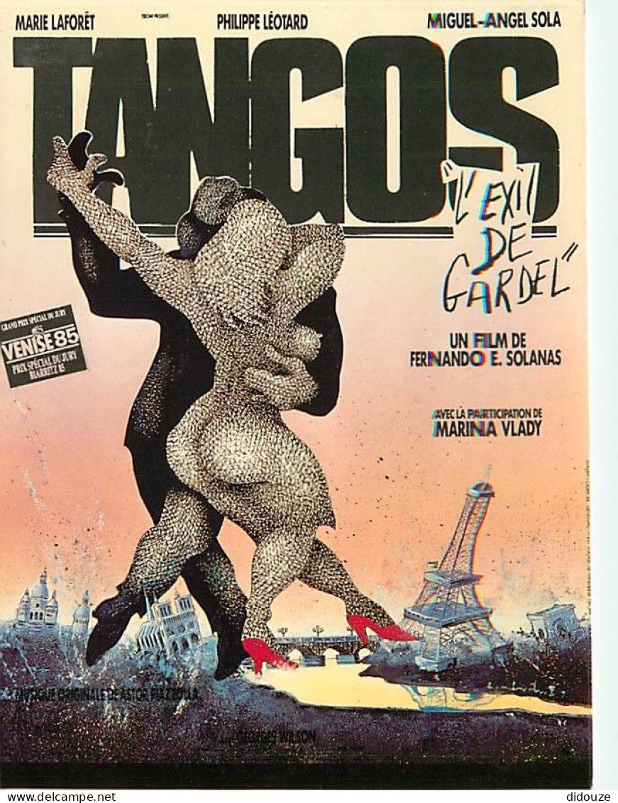 Cinema - Affiche De Film - Tangos L'exil De Gardel - Danse - Carte Neuve - CPM - Voir Scans Recto-Verso - Plakate Auf Karten