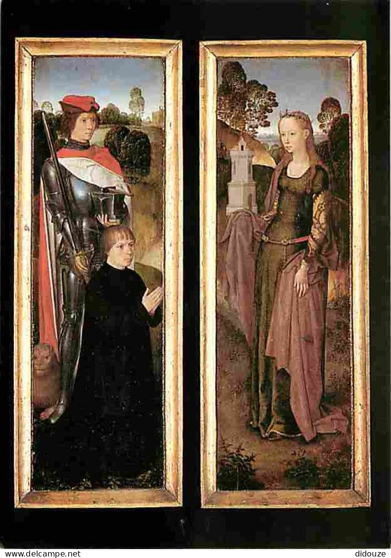 Art - Peinture Religieuse - Hans Memling - A. Reynstriptyque - Volet De Gauche Et De Droite - A. Reynsaltaar - A. Reynst - Tableaux, Vitraux Et Statues