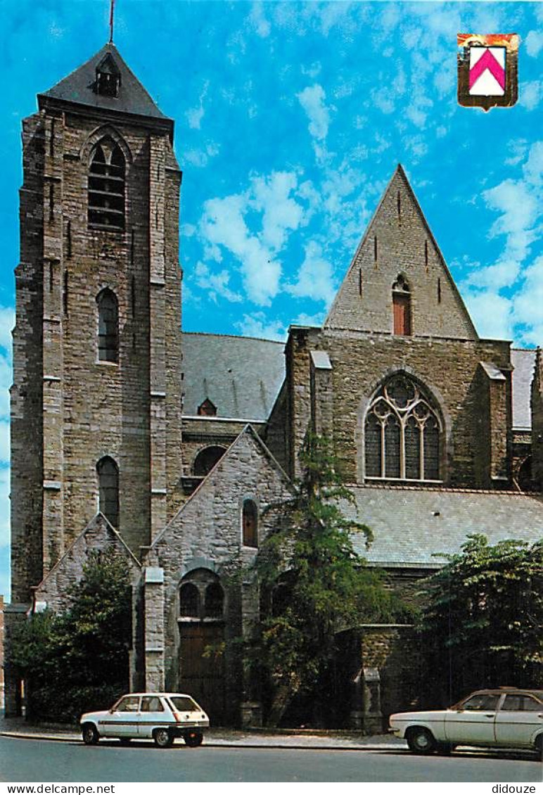 Belgique - Courtrai - Kortrijk - Eglise Notre-Dame - O.-L.-Vrouwkerk - Automobiles - CPM - Voir Scans Recto-Verso - Kortrijk