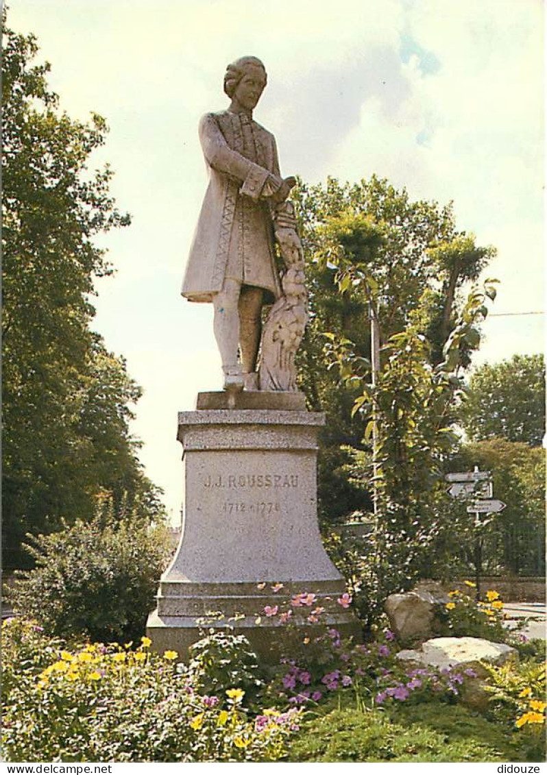 95 - Montmorency - La Statue De Jean Jacques Rousseau - Carte Neuve - CPM - Voir Scans Recto-Verso - Montmorency