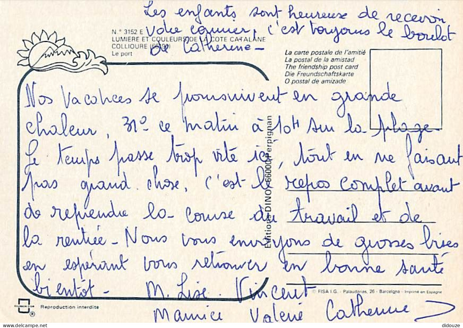 66 - Collioure - Le Port - CPM - Voir Scans Recto-Verso - Collioure