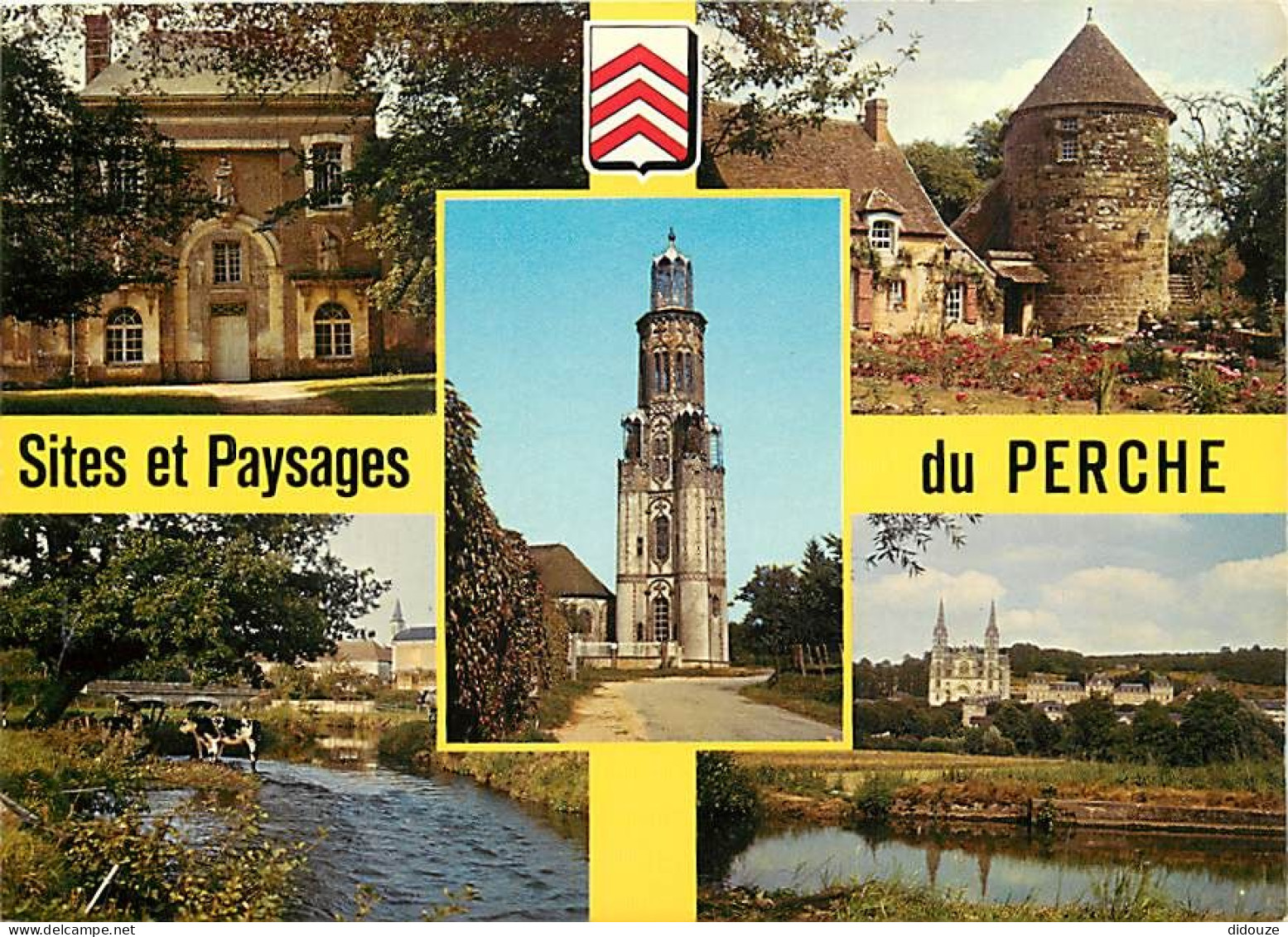 61 - Orne - Sites Et Paysages Du Perche - Multivues - Blasons - Vaches - CPM - Voir Scans Recto-Verso - Other & Unclassified