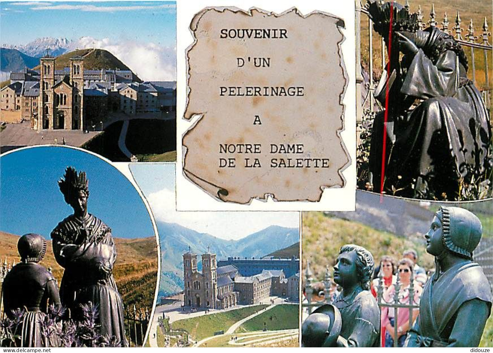 38 - La Salette - Sanctuaire Notre Dame De La Salette - Multivues - Carte Neuve - Lieu De Pèlerinage - CPM - Voir Scans  - La Salette