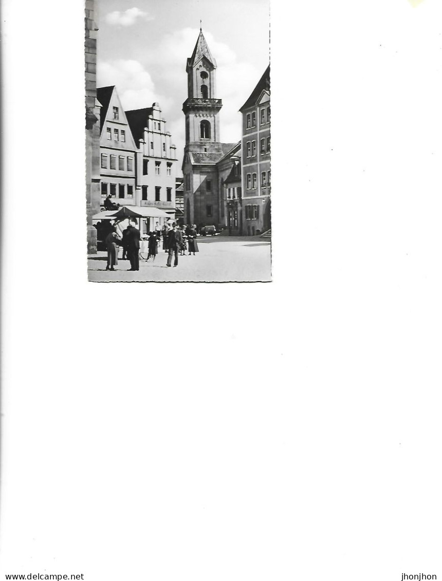 Germany - Postcard Unused -  Dinkelsbühl - The Thousand-year-old City - Market Square With Paul's Church - Dinkelsbuehl