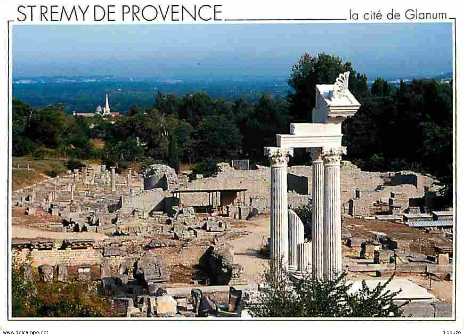 13 - Saint Remy De Provence - Glanum - Ruines Antiques Gréco-Romaine - Flamme Postale - CPM - Voir Scans Recto-Verso - Saint-Remy-de-Provence