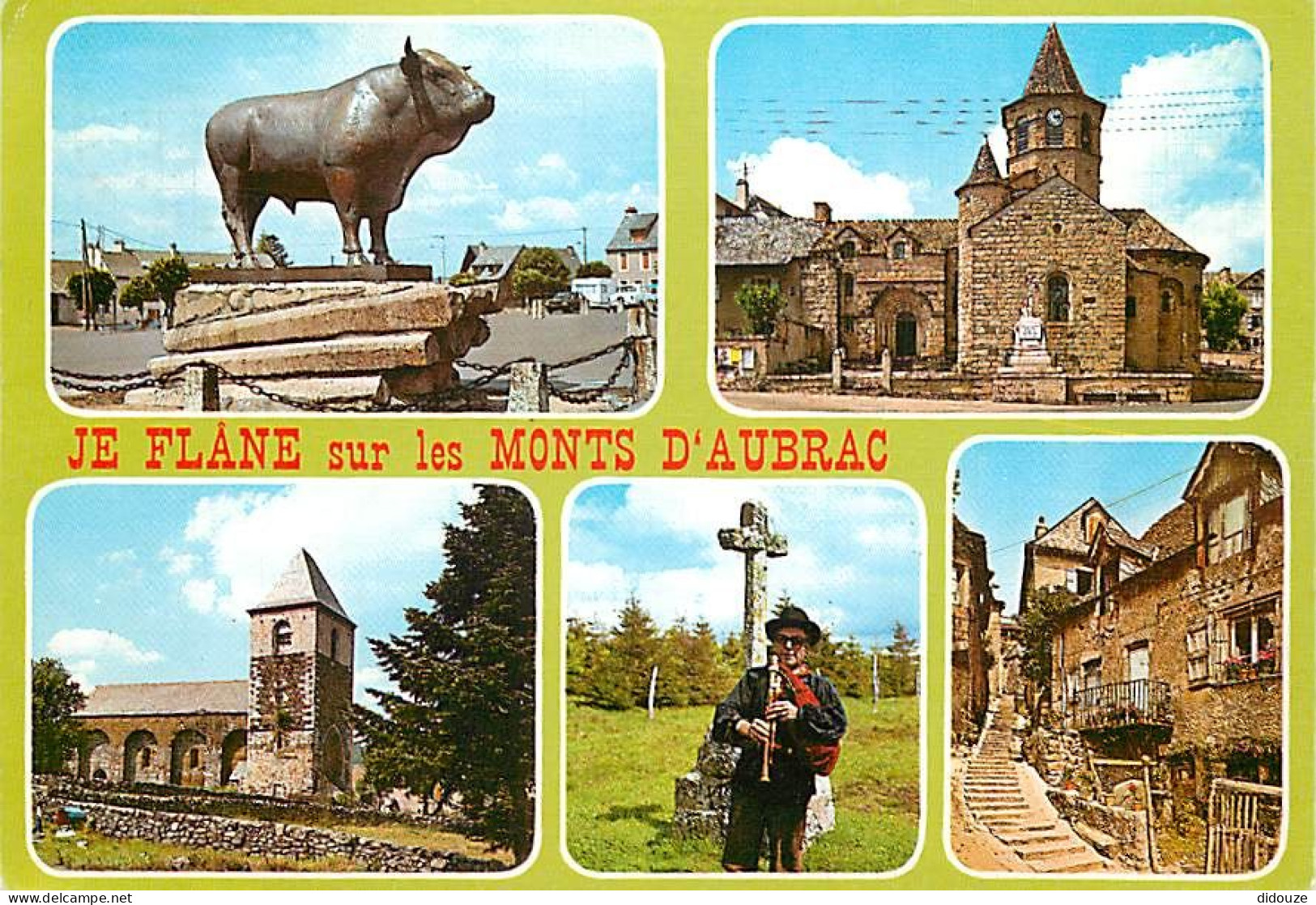 12 - Aveyron - Les Monts D'Aubrac - Multivues - Folklore - CPM - Voir Scans Recto-Verso - Autres & Non Classés