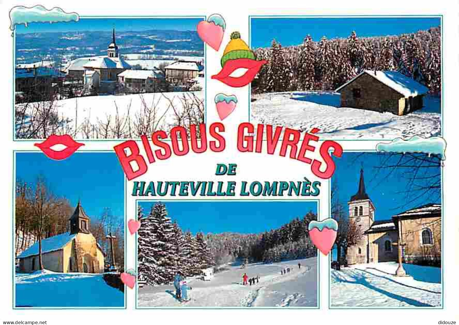 01 - Hauteville Lompnès - Multivues - Hiver - Neige - Carte Neuve - CPM - Voir Scans Recto-Verso  - Hauteville-Lompnes