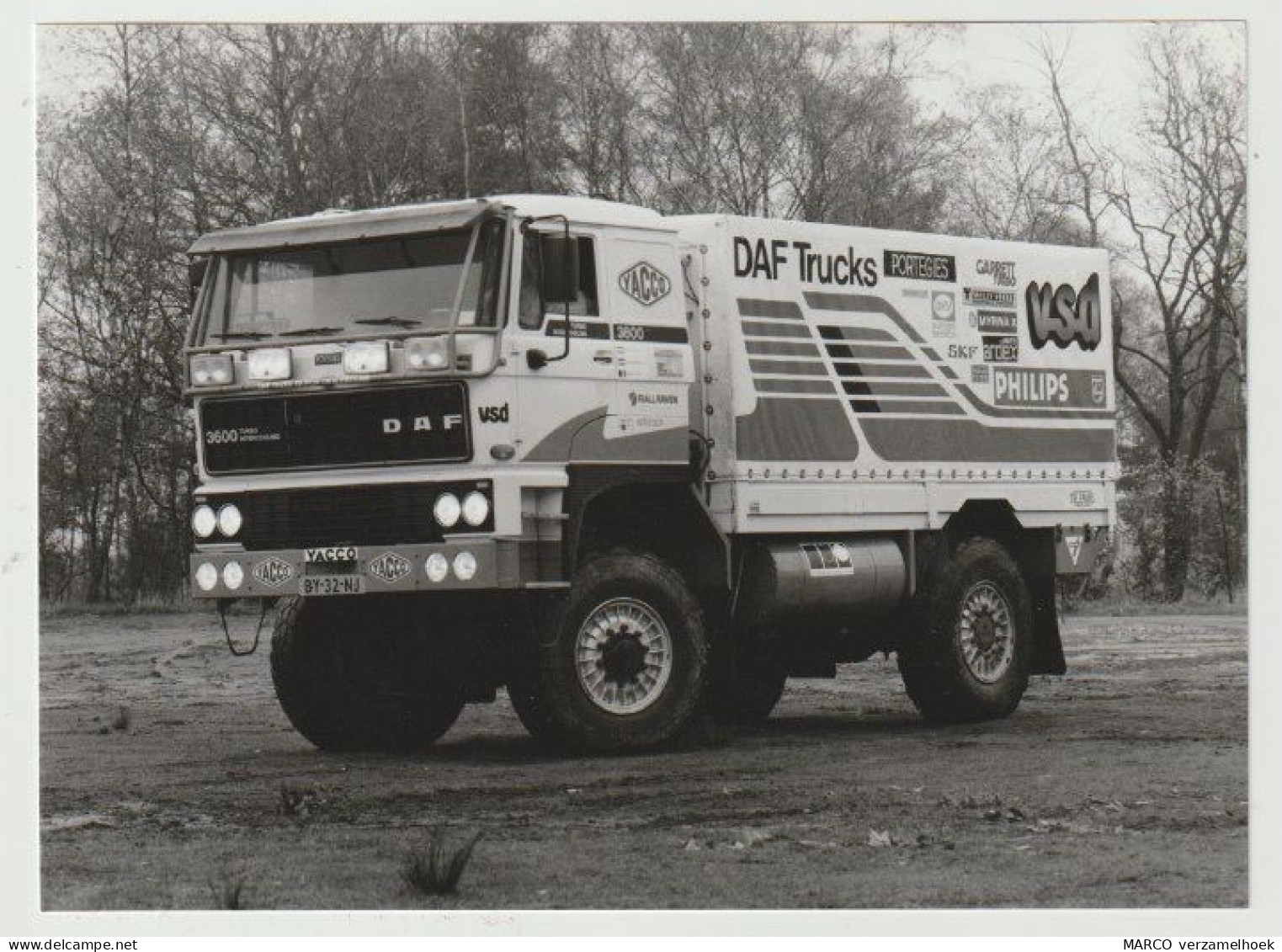 Persfoto: DAF Trucks Eindhoven (NL) Paris - Dakar - Camions