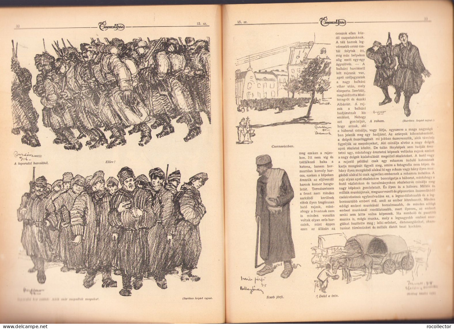 Az Érdekes Ujság 15/1916 Z458N - Geografía & Historia