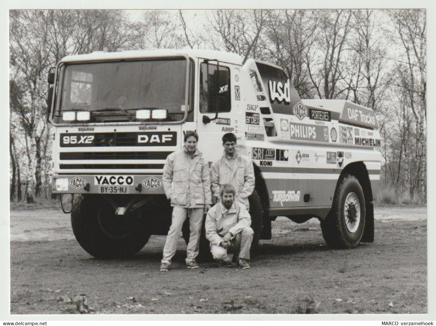 Persfoto: DAF Trucks Eindhoven (NL) Paris - Dakar - Vrachtwagens