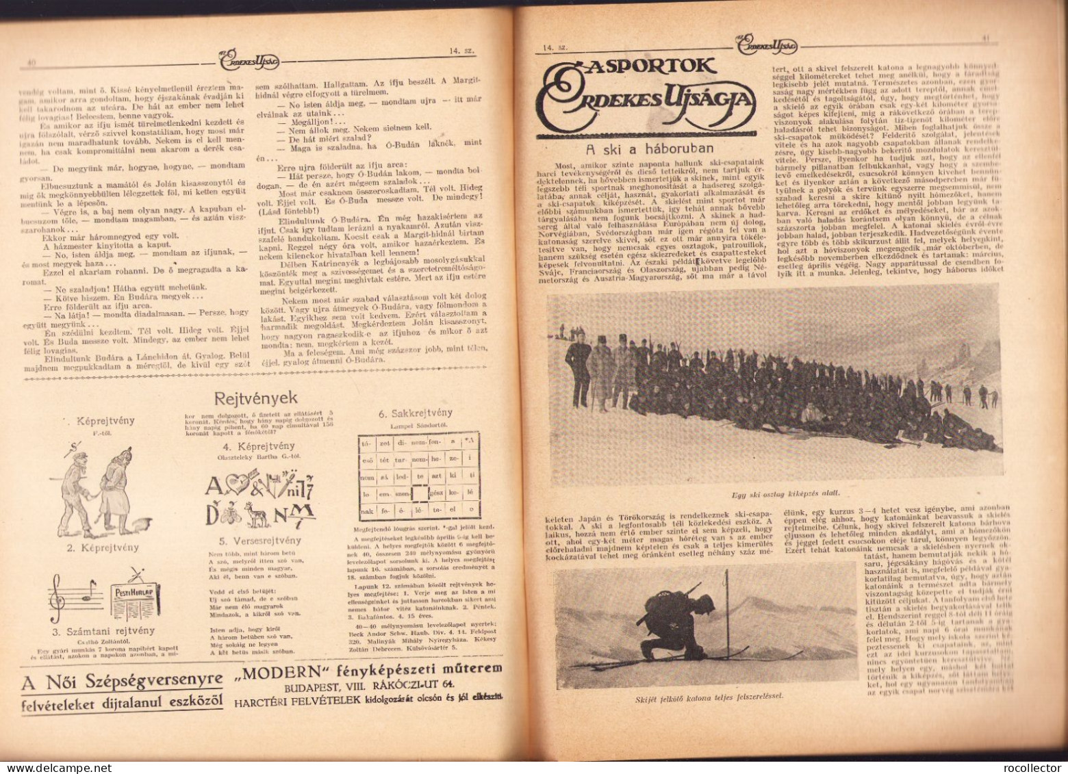 Az Érdekes Ujság 14/1916 Z457N - Geography & History