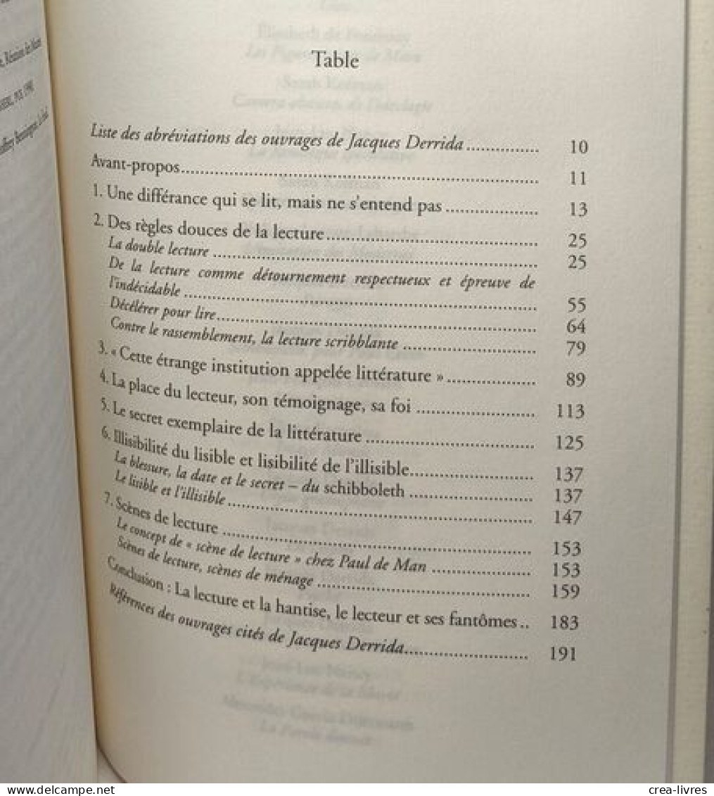 L'experience De La Lecture TOME 2: Le Glissement - Autres & Non Classés