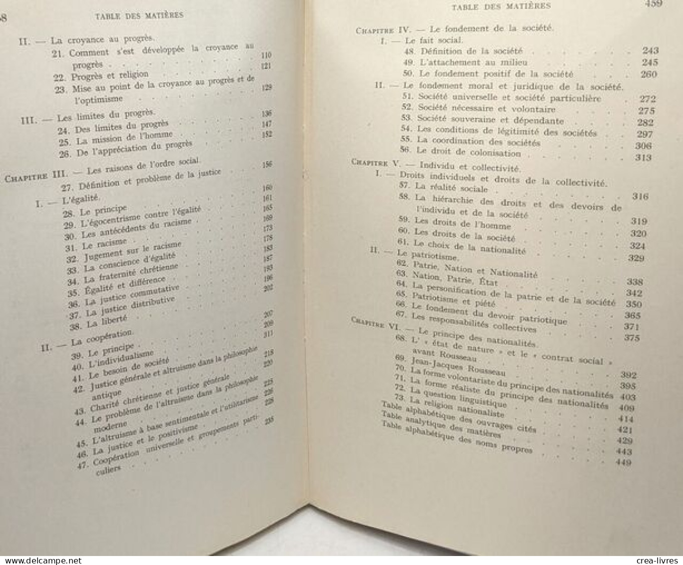 Le Fondement Du Droit Et De La Société - Leçons De Droit Naturel // 4e édition - Recht