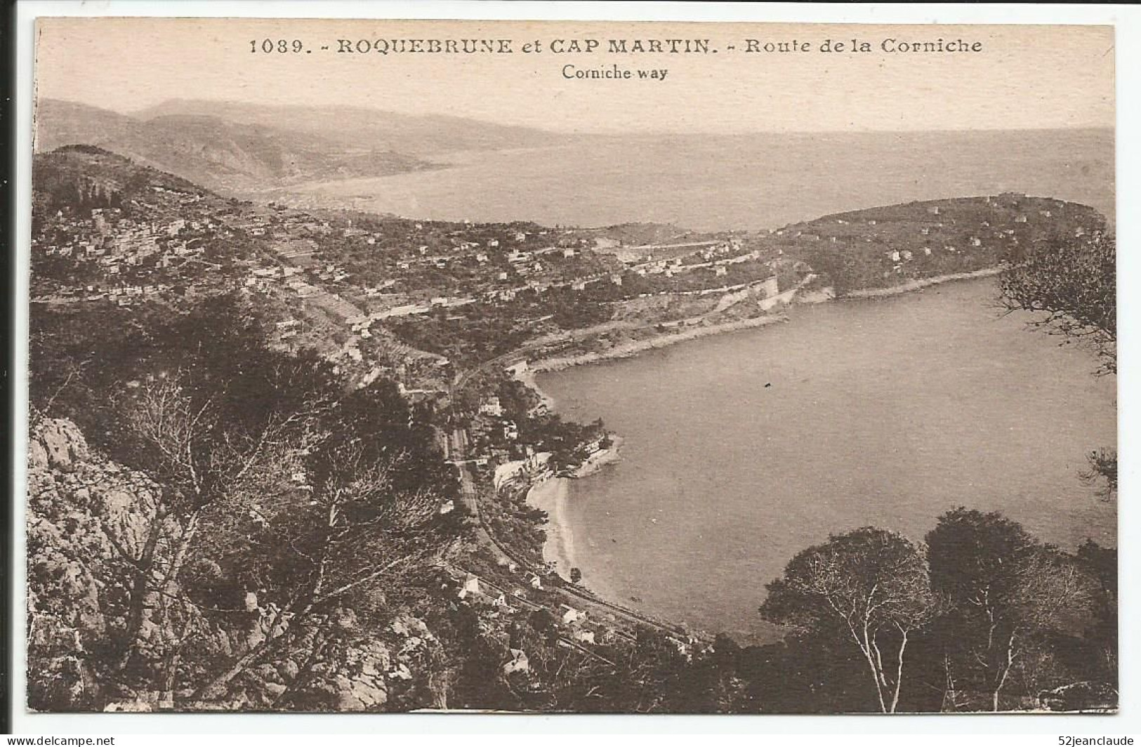 Route De La Corniche   1920 - Roquebrune-Cap-Martin