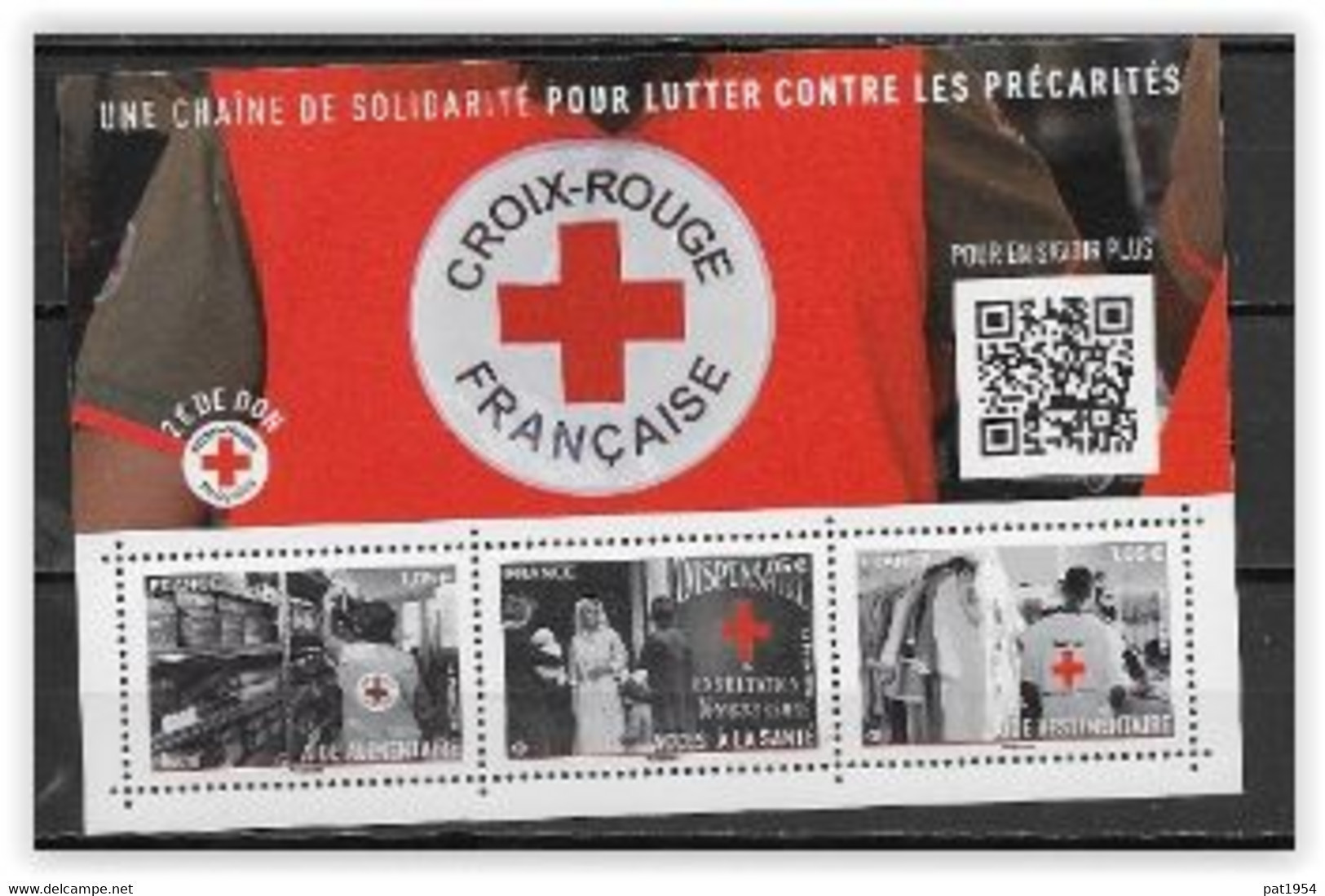 France 2019 Bloc F5350 Neuf Croix Rouge Prix De La Poste +15% - Mint/Hinged