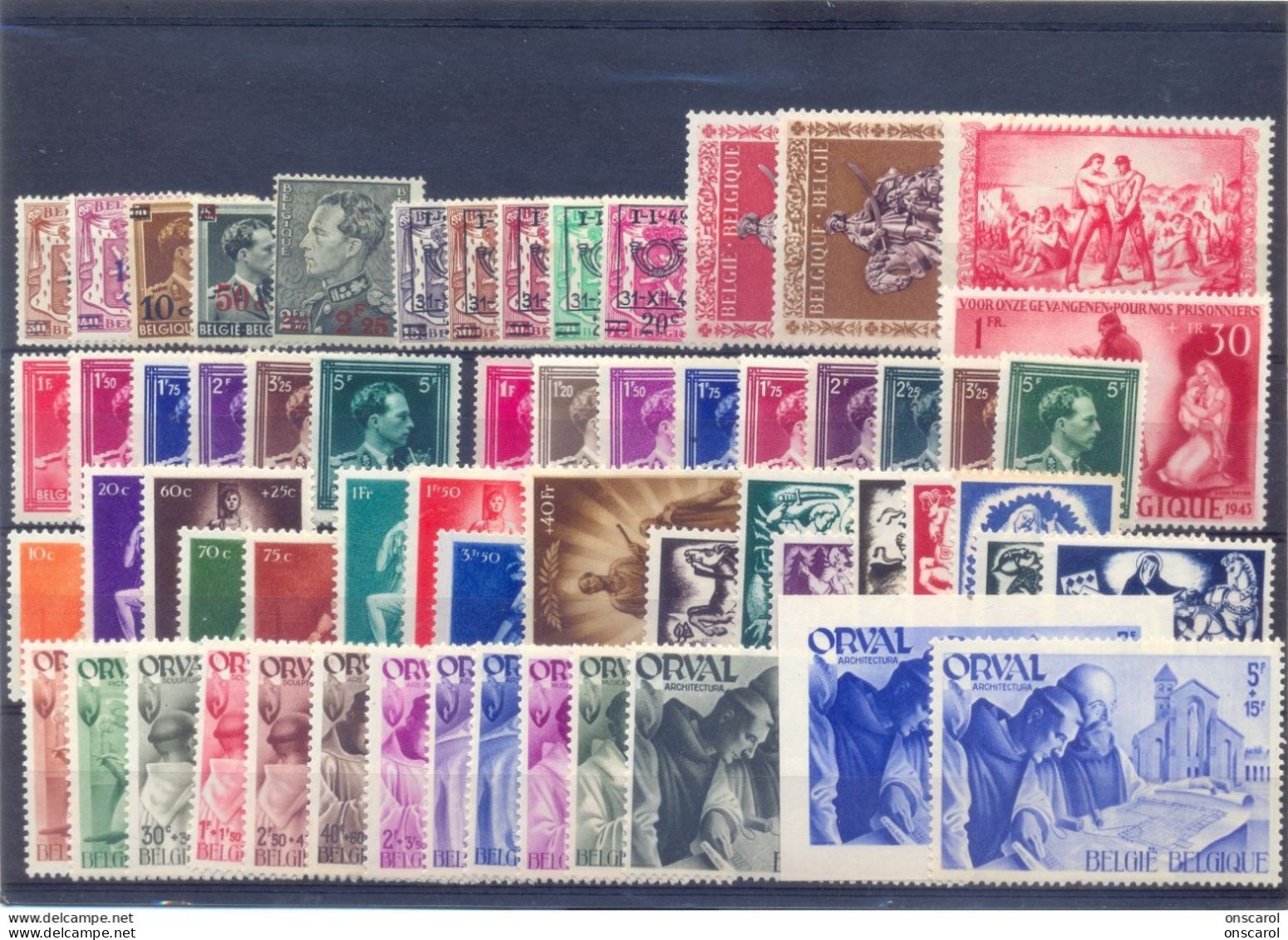 Een Lot Postgaaf ** Prachtig MNH 80 Côte - Collections