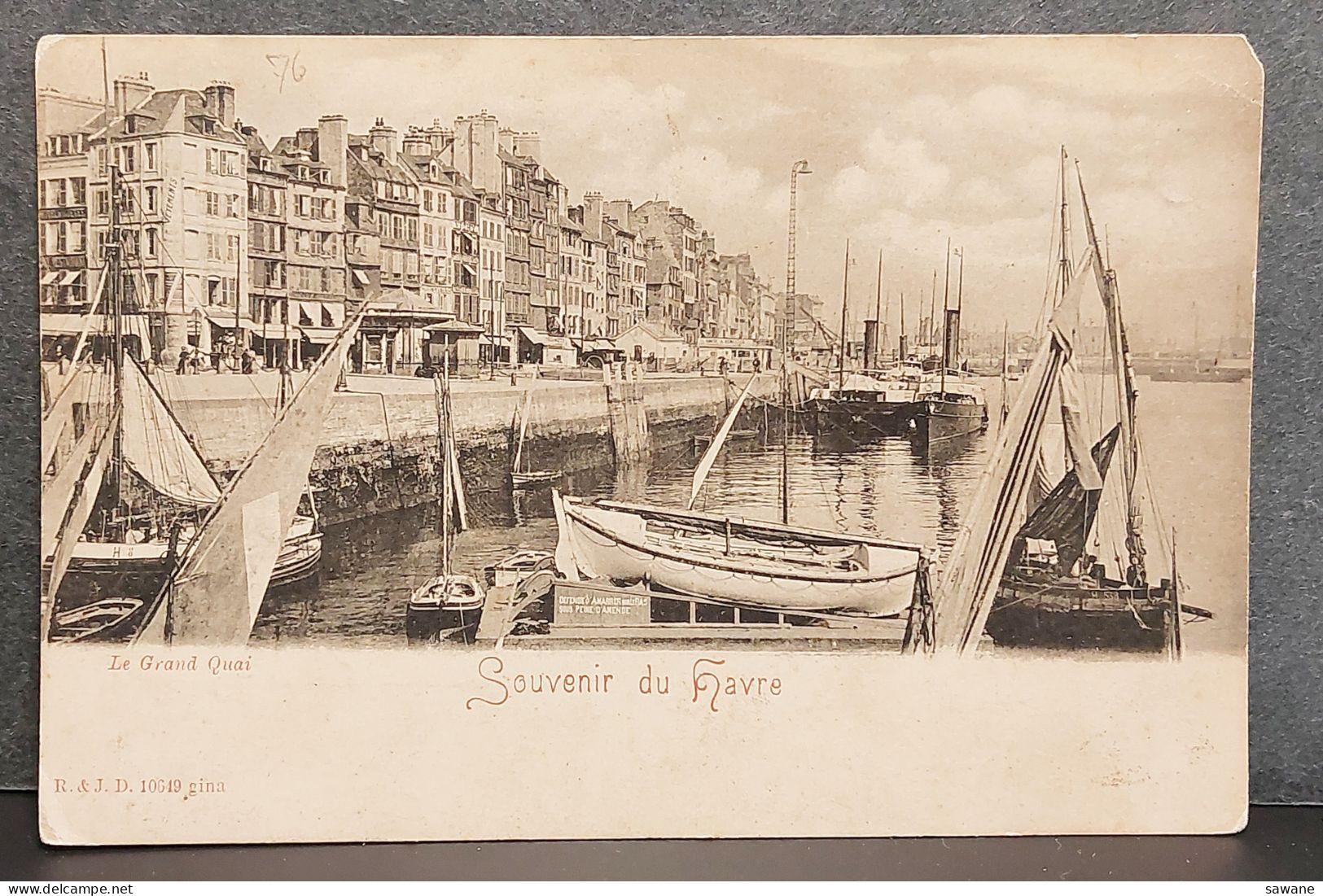 SOUVENIR DU HAVRE , LE GRAND QUAI , L24A - Non Classificati