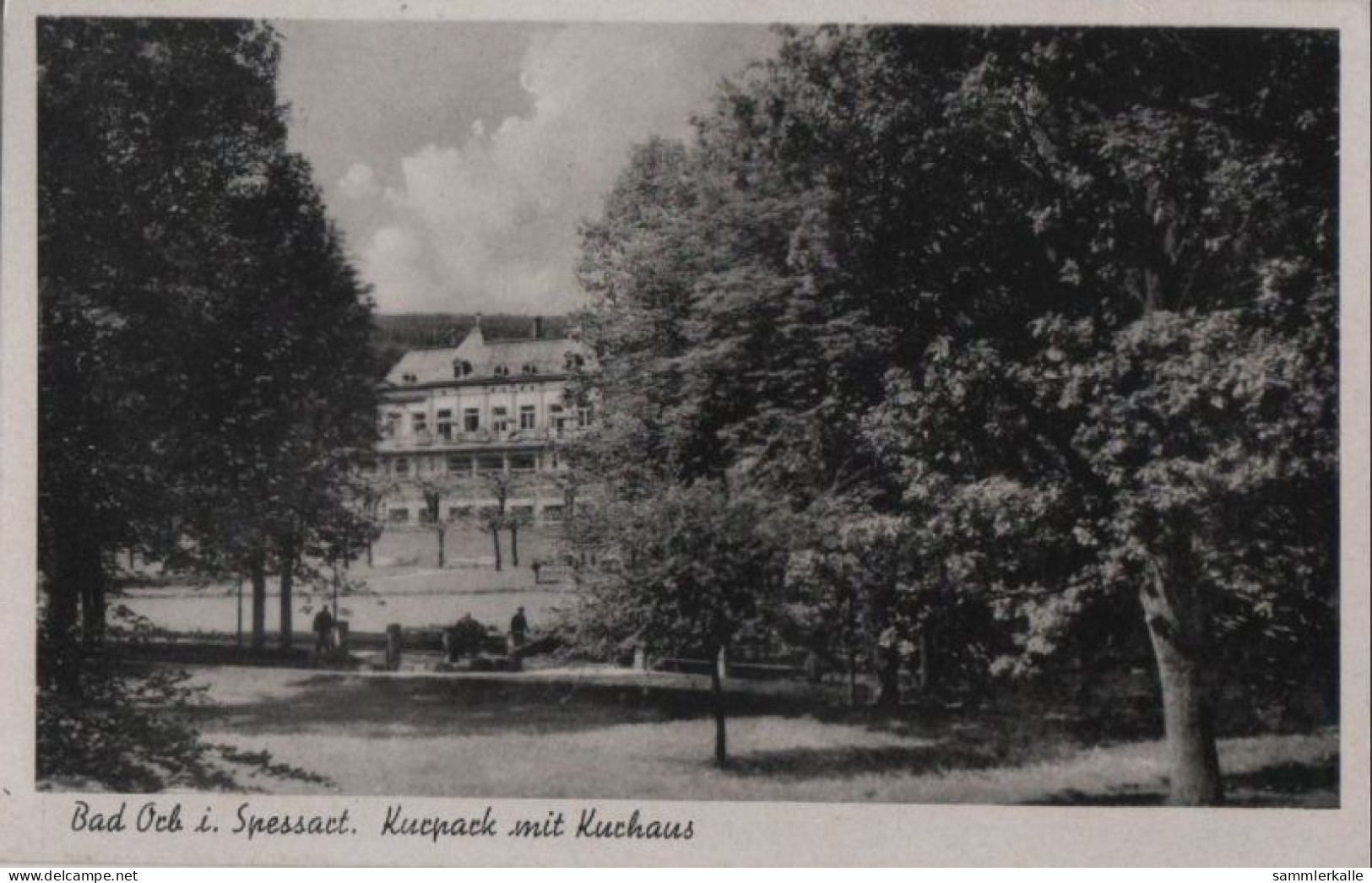 86951 - Bad Orb - Kurpark Mit Kurhaus - 1944 - Bad Orb