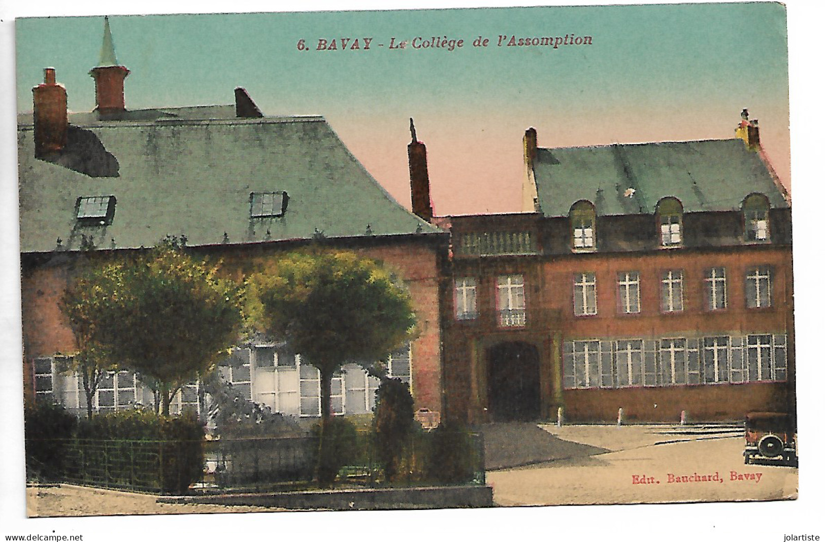 D  59  Cpa  Bavay Le College De L Assomption  Ecrite 1939  N0170 - Bavay