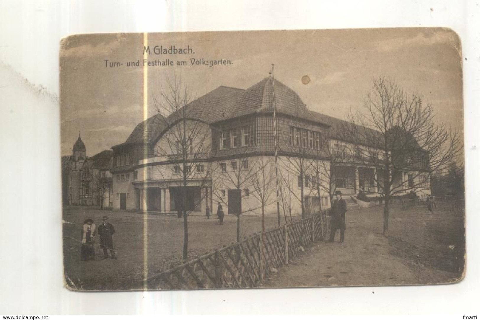 M. Gladbach, Turn Und Testhalle Am Volksgarten (CP Vendue Dans L'état) - Mönchengladbach