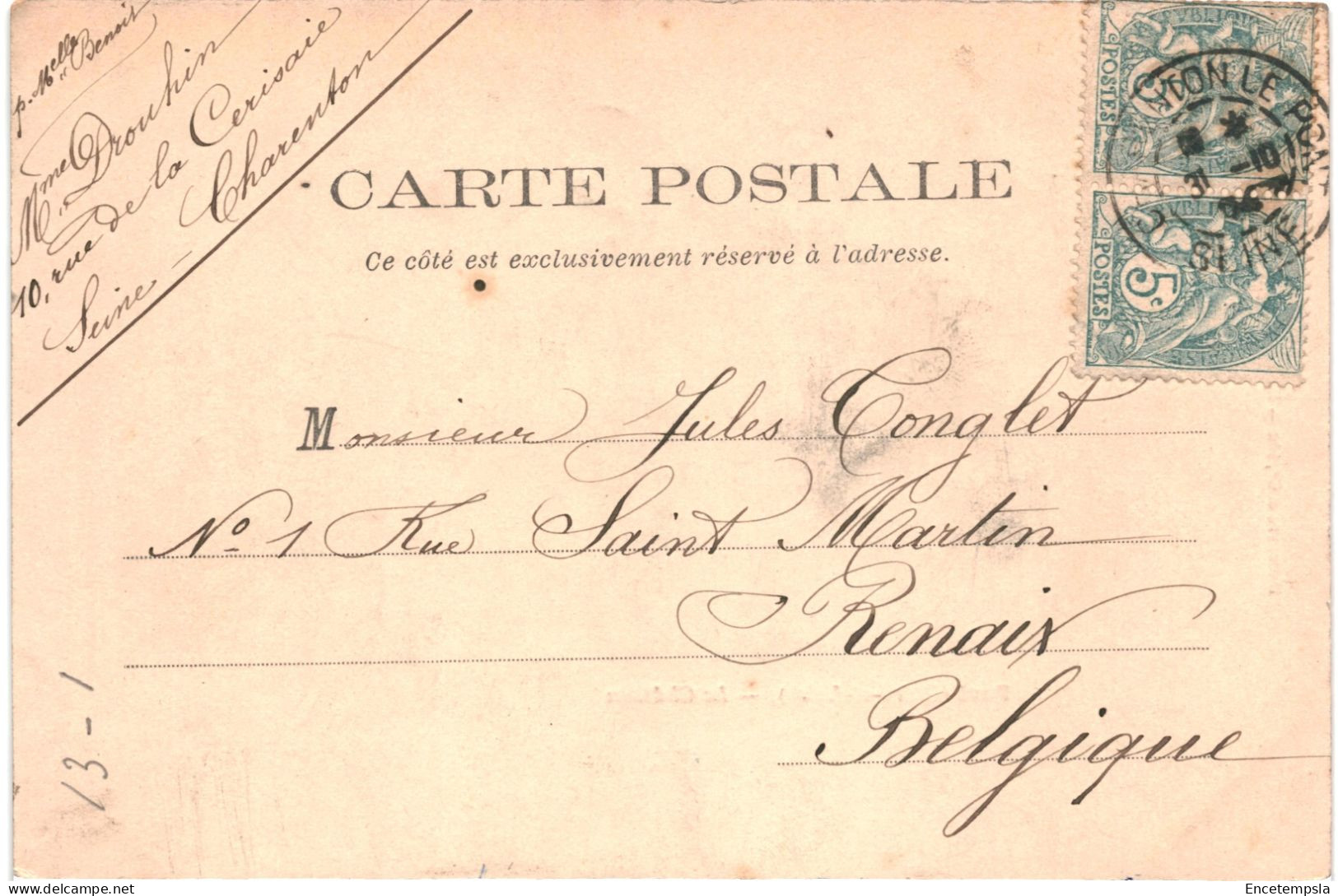 CPA Carte Postale  France Pocé Le Château  Début 1900 VM79097 - Loches