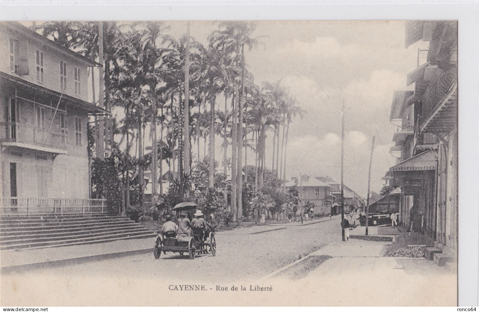 CAYENNE- Rue De La LIBERTE. - Cayenne
