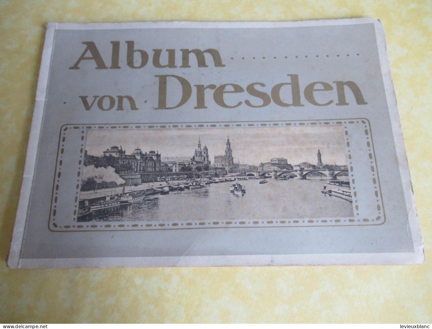 Grand Album Ancien Illustré/Allemagne/Ville De Dresde/Saxe/ " Album Von DRESDEN " /Alwin KIEL/Vers 1890-1905      PGC571 - Saksen