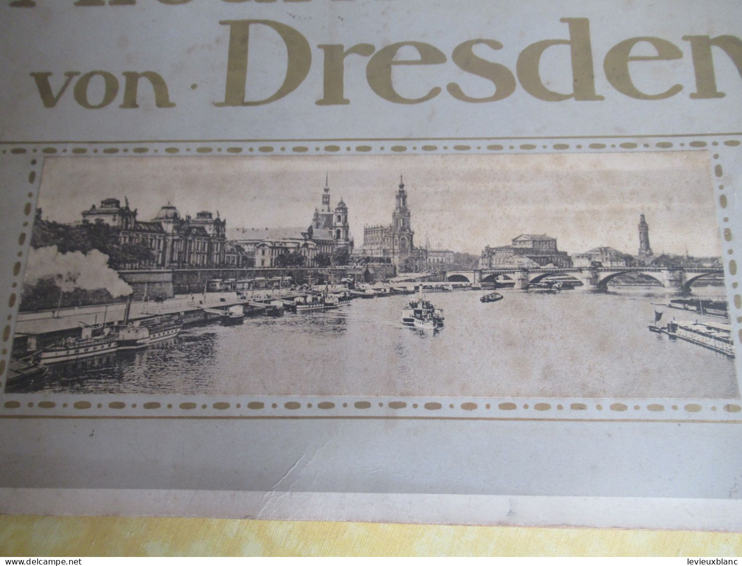 Grand Album Ancien Illustré/Allemagne/Ville De Dresde/Saxe/ " Album Von DRESDEN " /Alwin KIEL/Vers 1890-1905      PGC571 - Sachsen