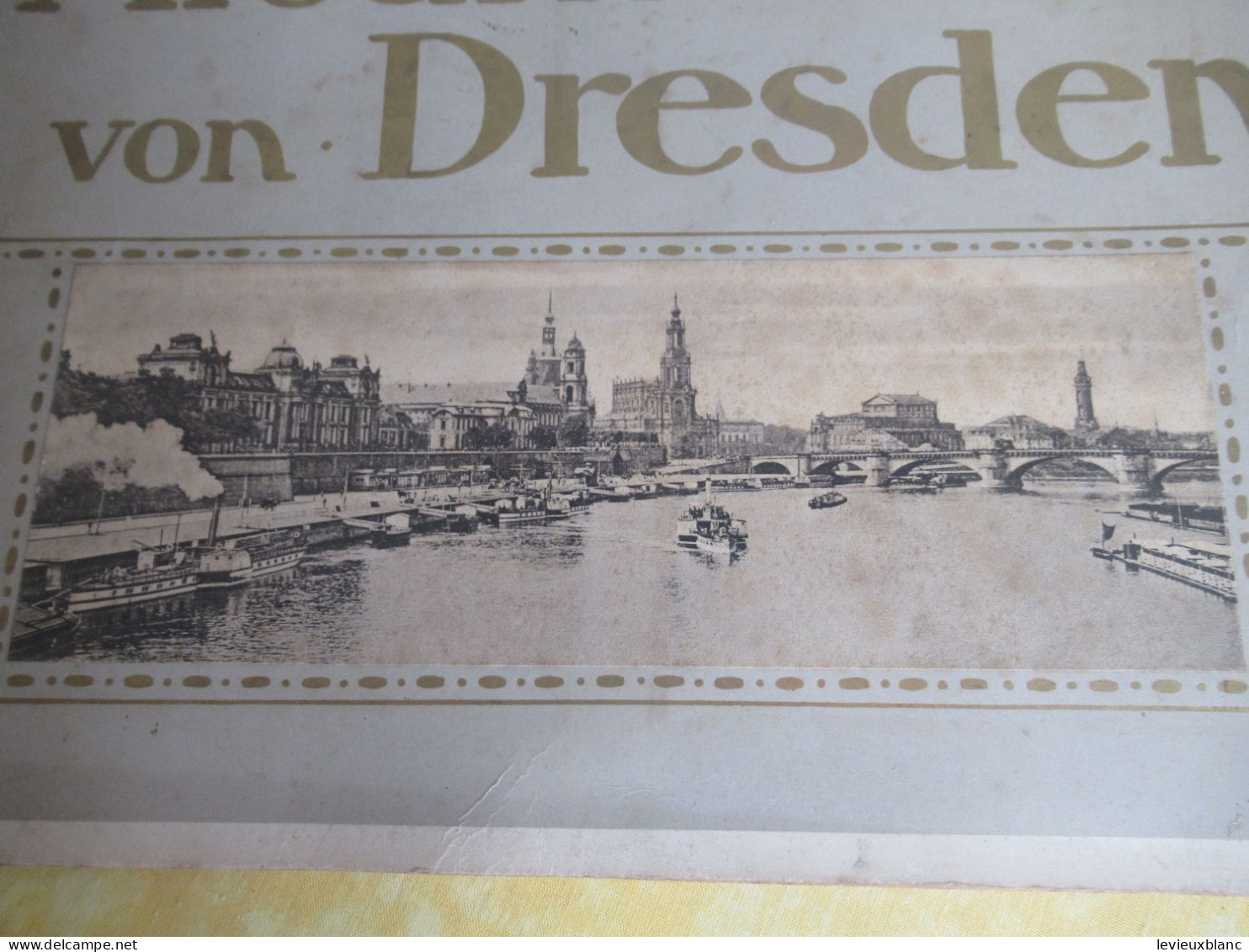 Grand Album Ancien Illustré/Allemagne/Ville De Dresde/Saxe/ " Album Von DRESDEN " /Alwin KIEL/Vers 1890-1905      PGC571 - Saksen