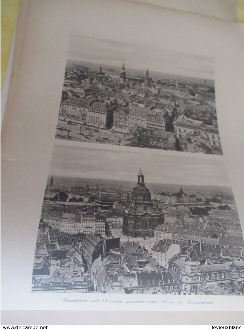 Grand Album ancien illustré/Allemagne/Ville de Dresde/Saxe/ " Album Von DRESDEN " /Alwin KIEL/Vers 1890-1905      PGC571