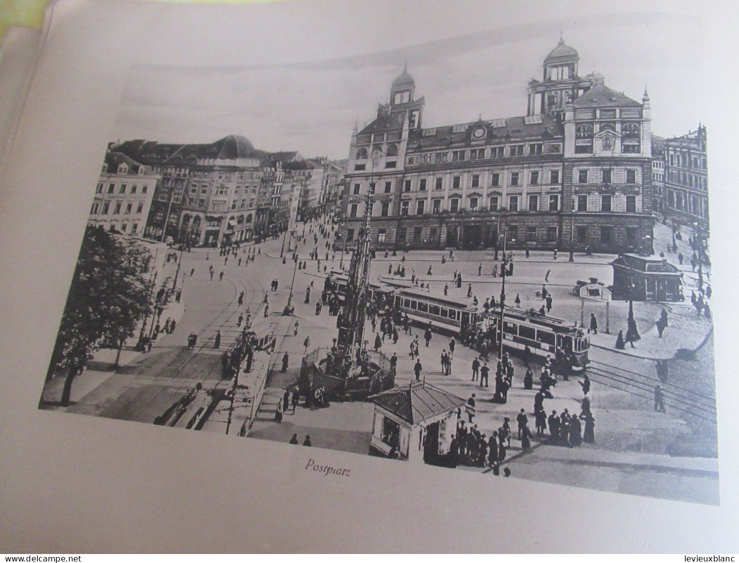 Grand Album ancien illustré/Allemagne/Ville de Dresde/Saxe/ " Album Von DRESDEN " /Alwin KIEL/Vers 1890-1905      PGC571