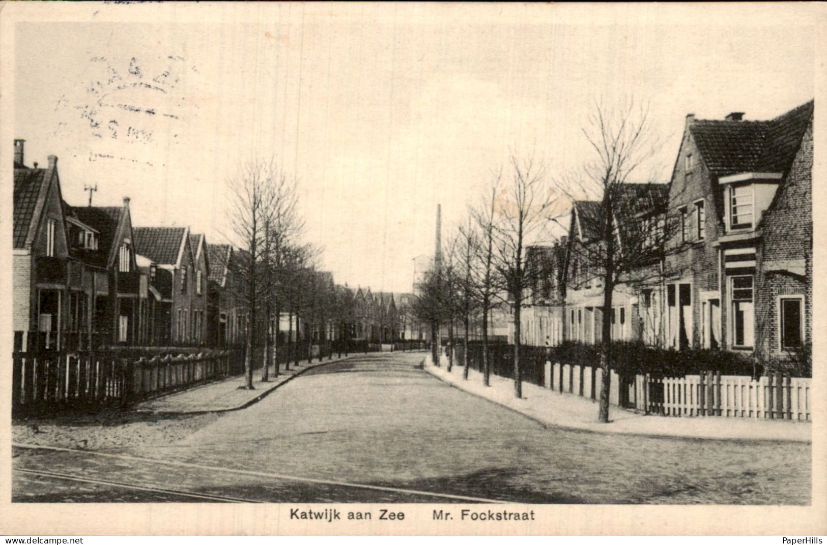 Katwijk Aan Zee - Mr Fockstraat - Autres & Non Classés