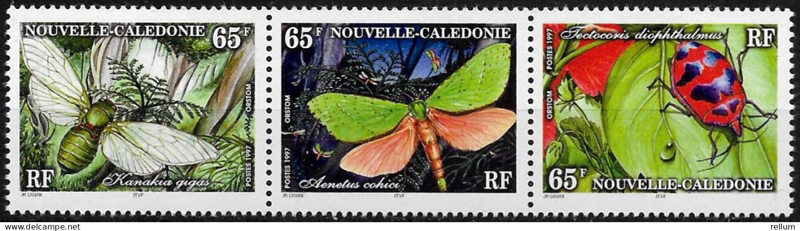 Nouvelle Calédonie 1997 - Yvert Nr. 731/733 La Bande - Michel Nr. 1102/1104 Str. ** - Neufs