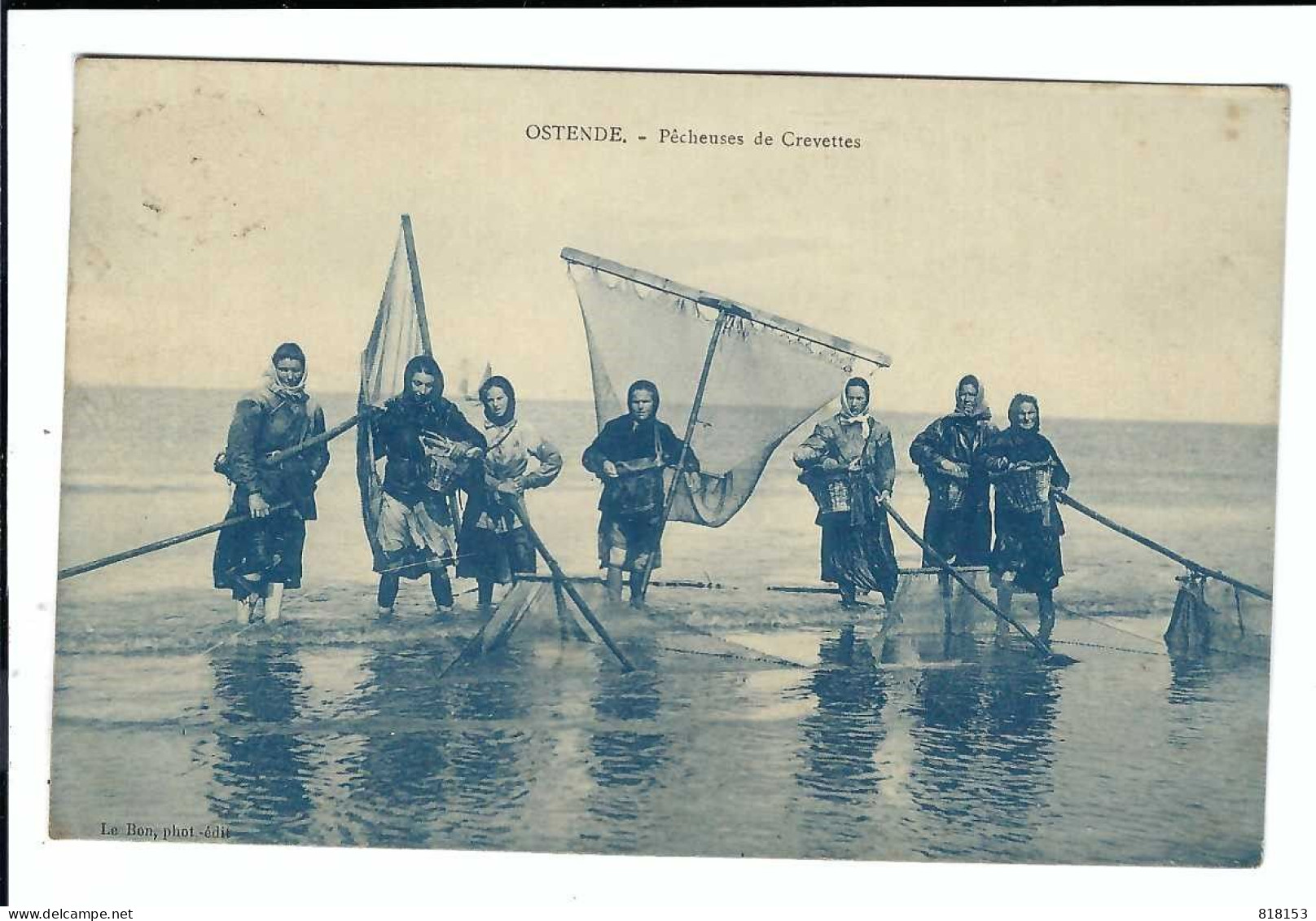 Oostende  OSTENDE  - Pêcheuses De Crevettes   1913 - Oostende