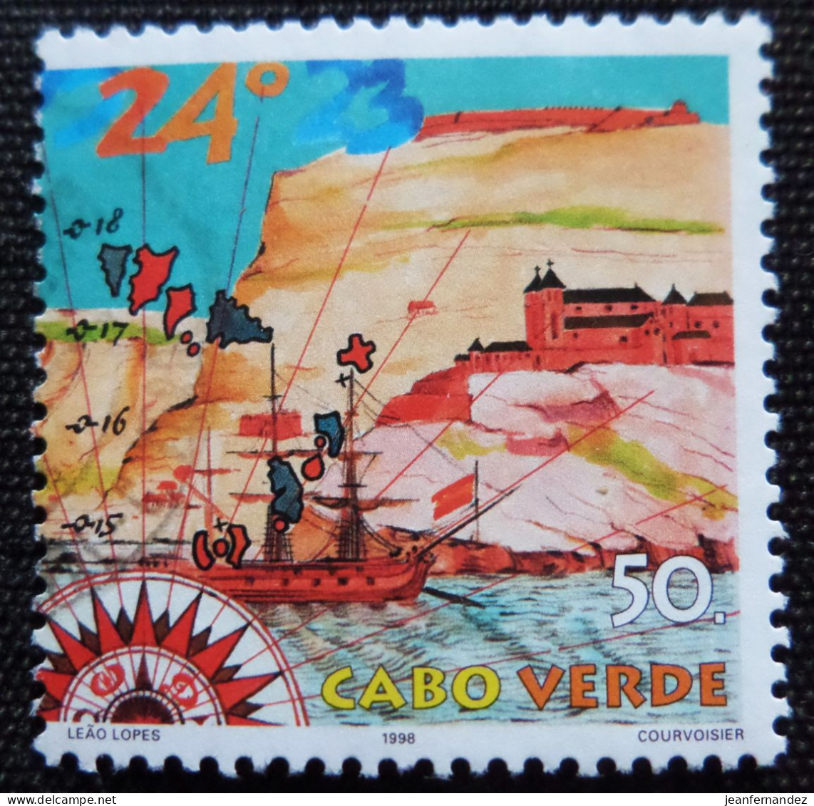 Cap Vert 1998 The 500th Anniversary (1997) Of Vasco Da Gama's Expedition To India   Stampworld N° 749 - Kap Verde