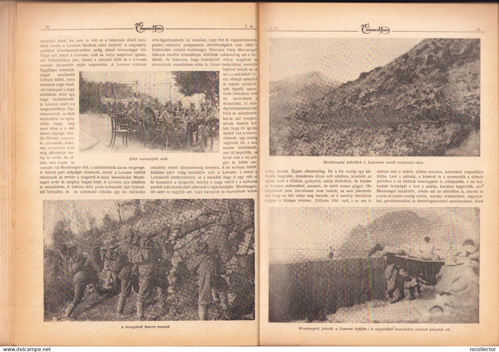 Az Érdekes Ujság 7/1916 Z451N - Geographie & Geschichte