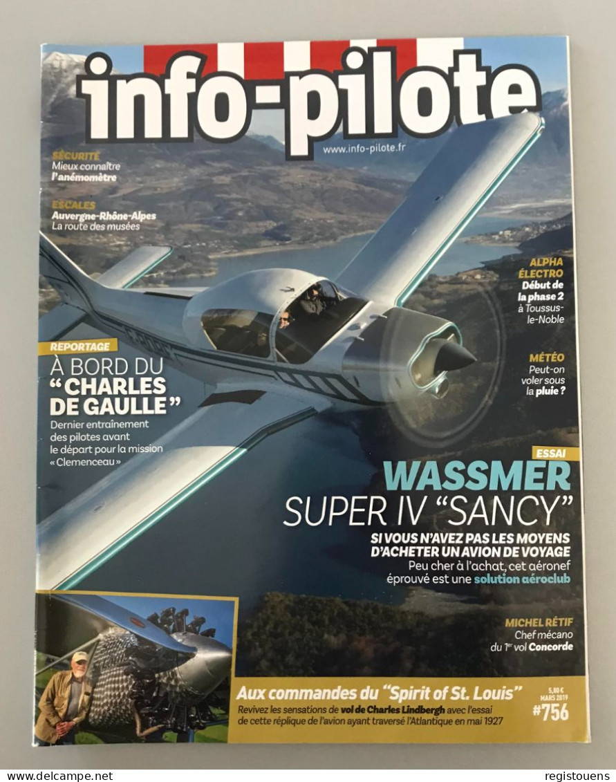 Revue Info-Pilote N° 756 - Aviation