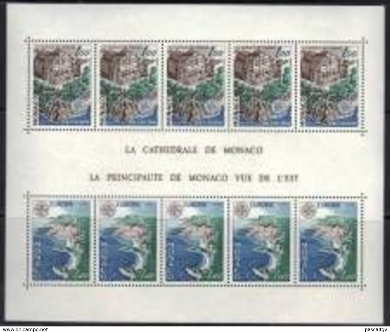 MONACO - LUXE - BLOC N°14 ** (cote 47.00) - Blocks & Sheetlets